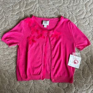 Suzi Chin for Maggy Boutique Nordstrom SIZE XS Pink Floral Top
